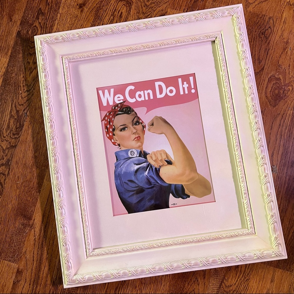 Custom Made Rosie the Riveter Wall Art
